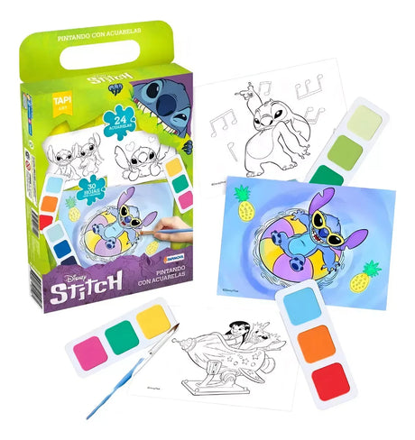 Pintando con Acuarelas Stitch DMD00119