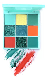 Sombras Para Ojos Eyeshadow Nude Estuche Verde Agua 3 39550