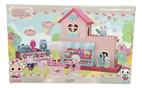 Bunny Boutique Candy's World Tienda de comida y postres con accesorios 2559