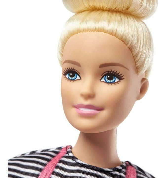 Muñeca Barbie Cafetería Con Accesorios Gmw03 Mattel