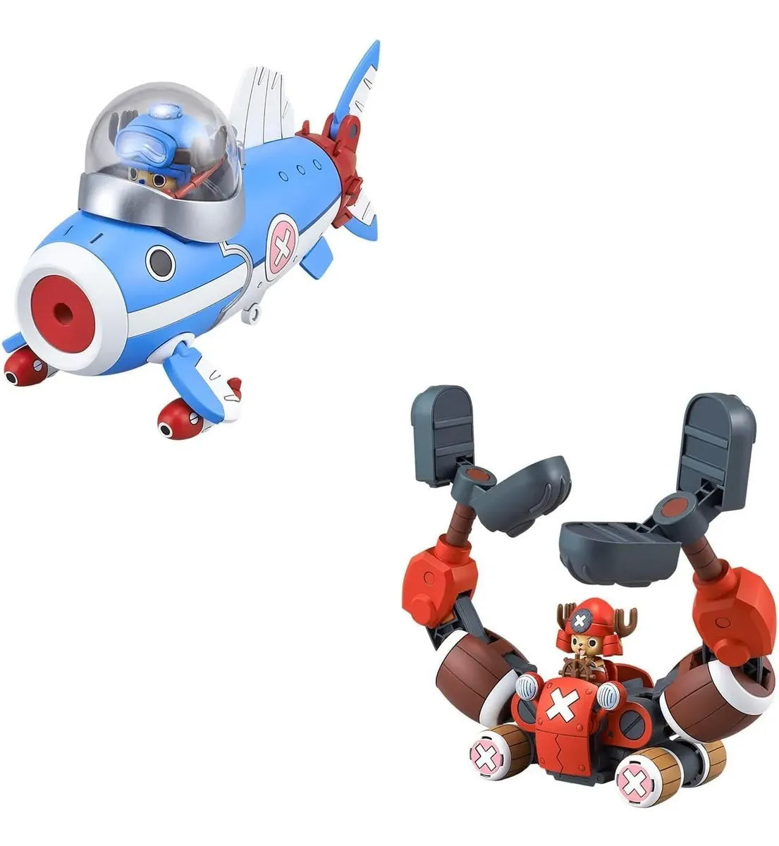 Bandai Hobby One Piece Chopper Robo 3&5 (Chopper Submarine&Chopper Crane) Model Kit 2766727