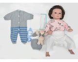 Muñeca Newborn 45 cm con Cabello y Accesorios S55948