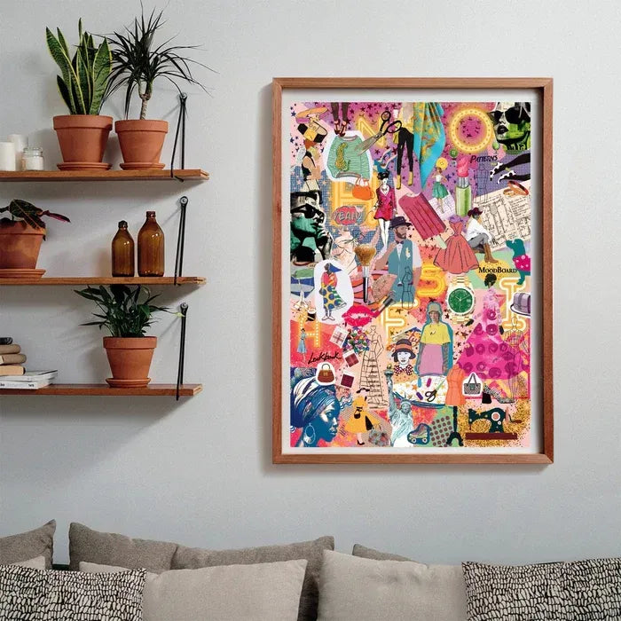 Puzzle More Is More - Fashion & Design 1000 Pzas 37071 Clementoni