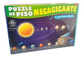 Puzzle De Piso Megagigante El Sistema Solar 96pzs 05081