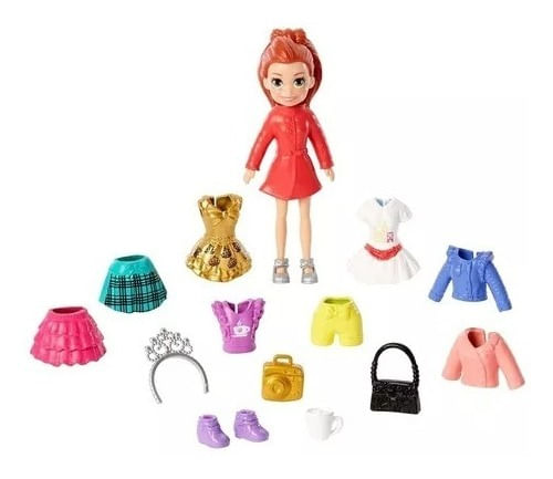 Polly Pocket Set Modas De Vacaciones Gft92 Mattel
