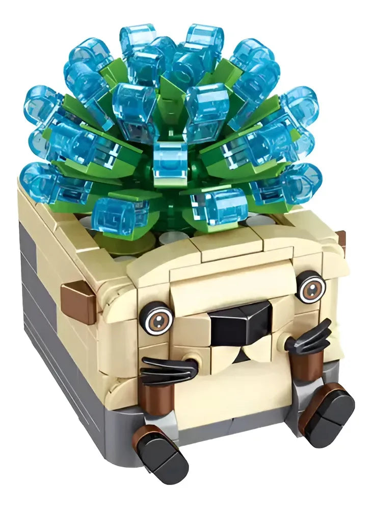 Panlos Brick Bloques Mix Bouquet Macetas De Animales 2152719