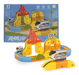 Rail Car Tren Magnético 80 Pzs IK0779