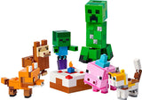 Lego MINECRAFT El Cumpleaños del Cerdito Bebé 21281