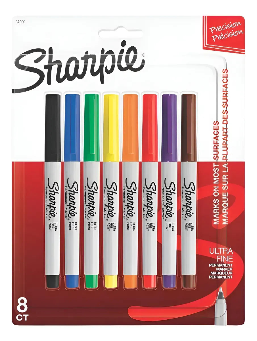 Sharpie Marcadores Ultra Finos X8 Surtidos 37600PP