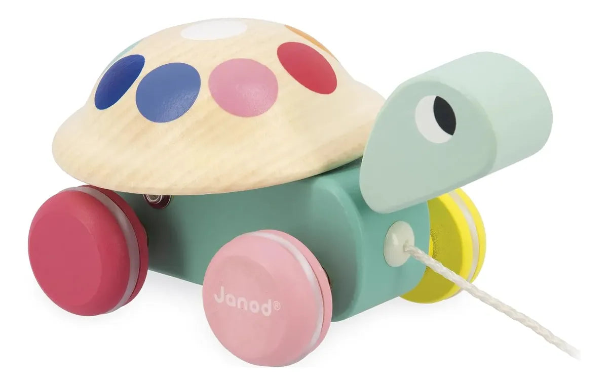 Janod Zigolos Tortuga Sonajero De Arrastre J08236
