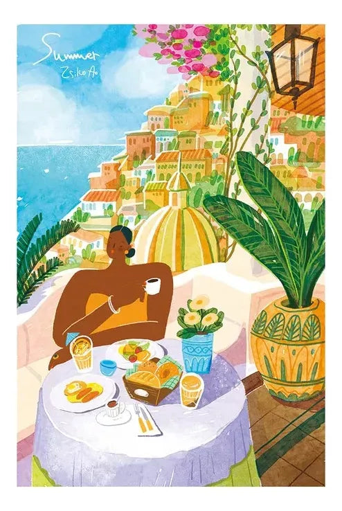 Robotime Puzzle Amalfi Vacaciones 1000 piezas Pt005 Rolife
