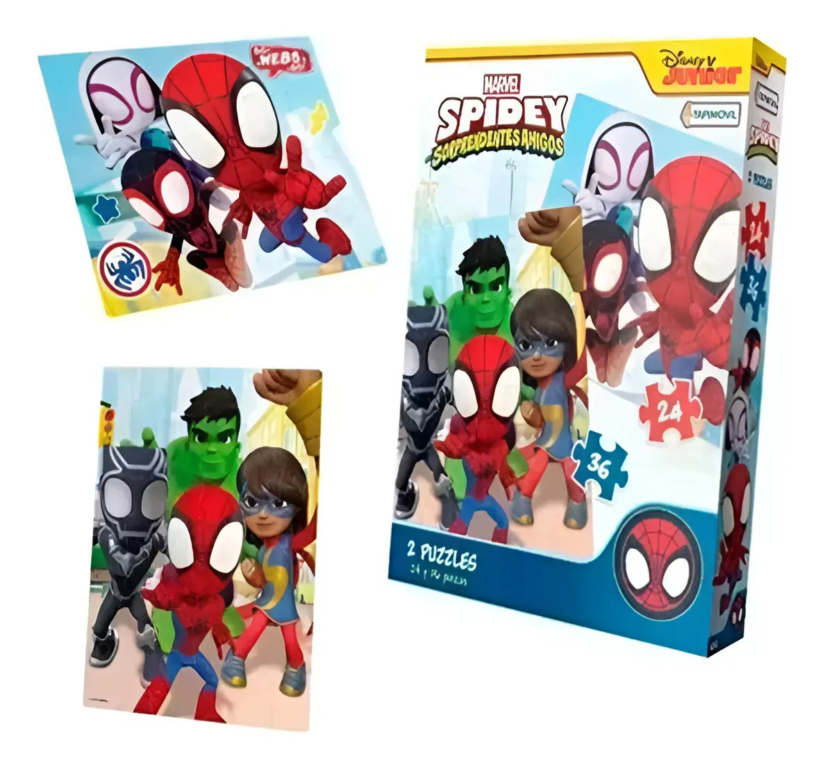 Spiderman 2 Puzzles 24 y 36 ps VSP03295