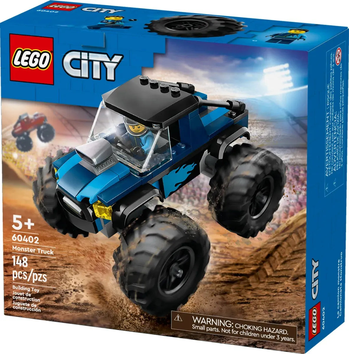 LEGO City Monster Truck Azul 60402