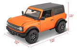 Maisto 1:24 Ford Bronco Badlands 2021 Naranja 31530