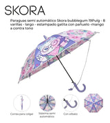 Skora Paraguas Cristal Bubblegum 19P 41137