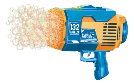 Pistola Burbujero Recargable Automática Con Luces Kb1280 Azul Shine