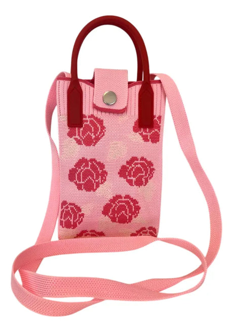 Mini Bandolera Con Broche Y Manijas Sl2303 Shine