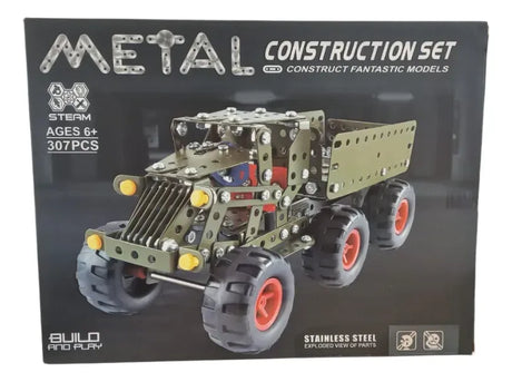 Metal Set Jeep Militar 307pz ZY697576