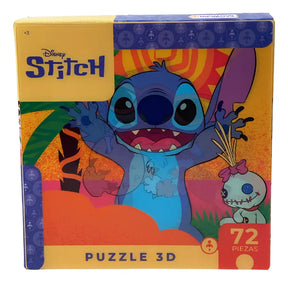 Puzzle 3D Lenticular 72 Pzas Stitch DMD00186 - vista 1