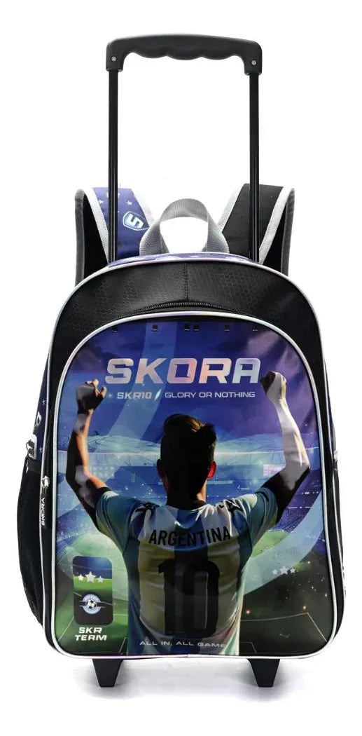 Skora Mochila Carro Let S Play Futbol 16p 42967 Azul
