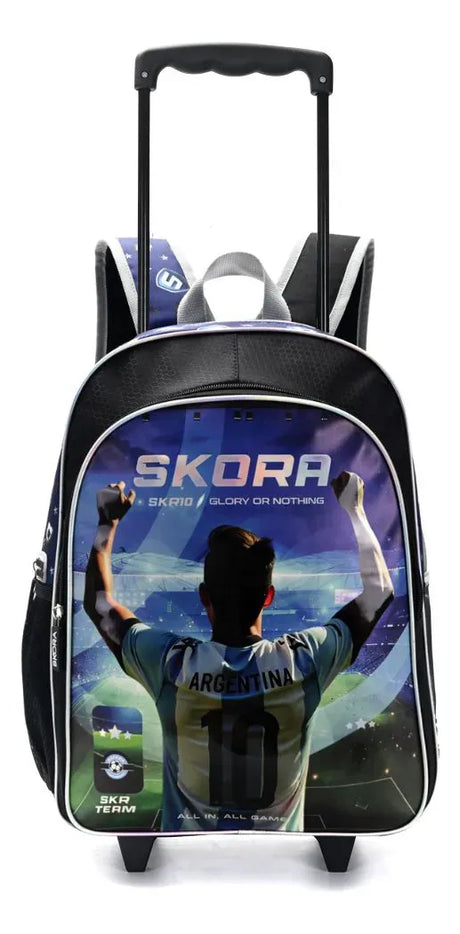 Skora Mochila Carro Let S Play Futbol 16p 42967 Azul