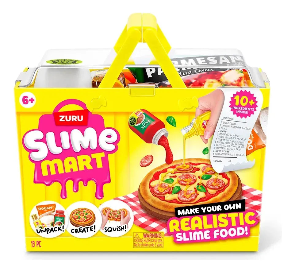 Slime Mart Canasto De Compras Pizza 6071