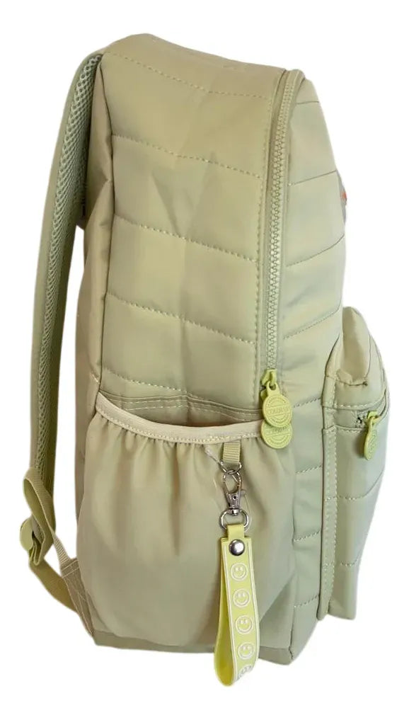 Mochila Espalda 18 Pulgadas Escolar Sl2502v Kinderland Verde