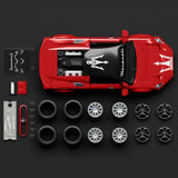 Hot Wheels Bloques de construccion Speed Maserati 250 Pcs JFR90