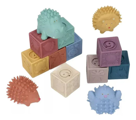 Baby Favorite Set educacional Animales erizados y cubos ZY1343967