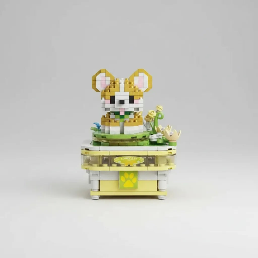 Bloques De Mascota Con Luz y Movimiento 1359Pcs 2978779