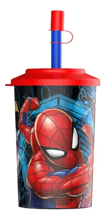 Vaso 540 Ml Dos En Uno Spiderman 01SPIDERH05
