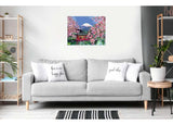 Ravensburger CreArt Serie B Canvas Pinta Por Numeros Jap.Cherry Blossom 23914
