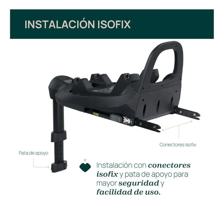 Chicco Goody Xplus Re_lux + Butaca Kory Plus + Adaptadores + Full 360 I-Size Base