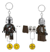 Lego Llavero Mandalorian Gris Star Wars Con Luz LGL-KE187H LE014