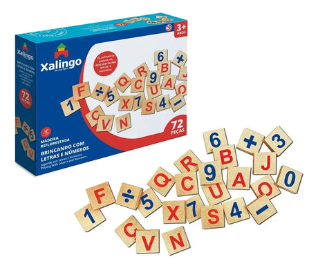 Jugando Con Letras y Numeros 72pzs 0995057.6