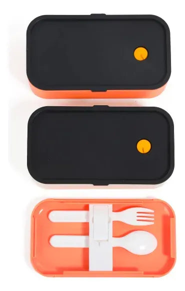 Chimola Lunchbox Doble Vera Naranja BZ71
