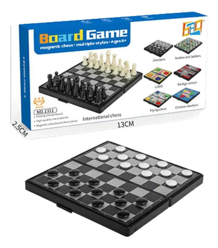 Juego de Damas Magnetico 2353873 Shine