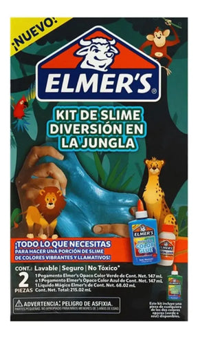 Elmer's Kit de Slime Diversion en la Jungla 02 piezas 2190601