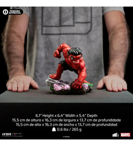 Iron Studios Minico Red Hulk - Captain America: Brave New World MARCAS106624-MC