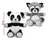 Phi Phi Peluche de mapache/oso panda 4498