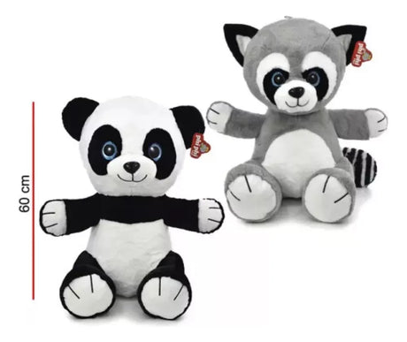 Phi Phi Peluche de mapache/oso panda 4498