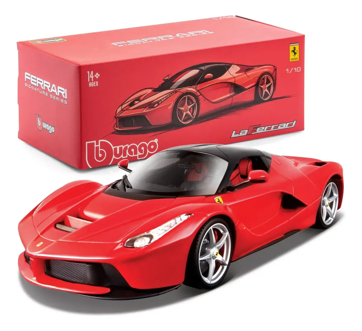 Bburago 1:18 Ferrari, Assorted 18-16000