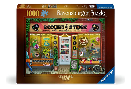 Ravensburger Puzzle 1000 Pzs Vintage Vinyl 12000250