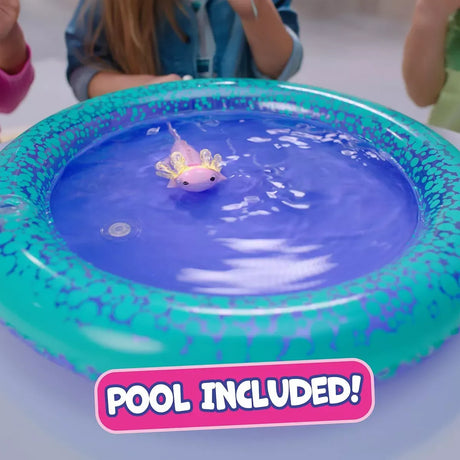Fingerlings Axolotl Auggie con Piscina 3143