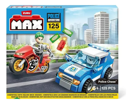 Zuru Max City Box Playset Police Chase 125pzs 83164 7456