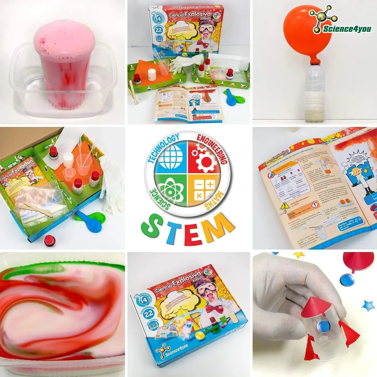 Science4you Ciencia Explosiva Kaboom 80005038 635371