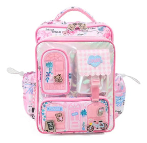 Chimola Mochila Espalda My House 16p My Collection Pink TR184