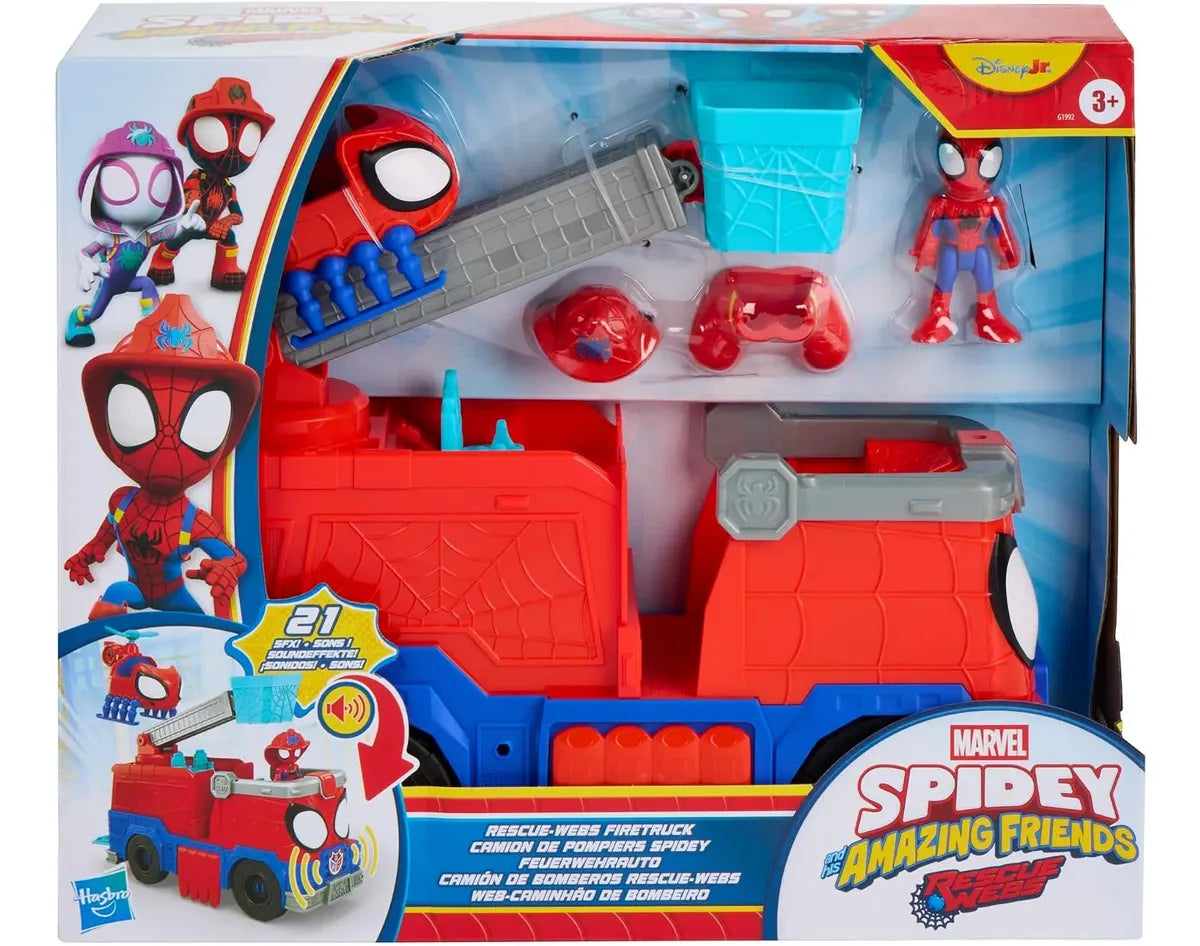 Spidey Amazing Friends Rescuewebs Firetruck G19925L00