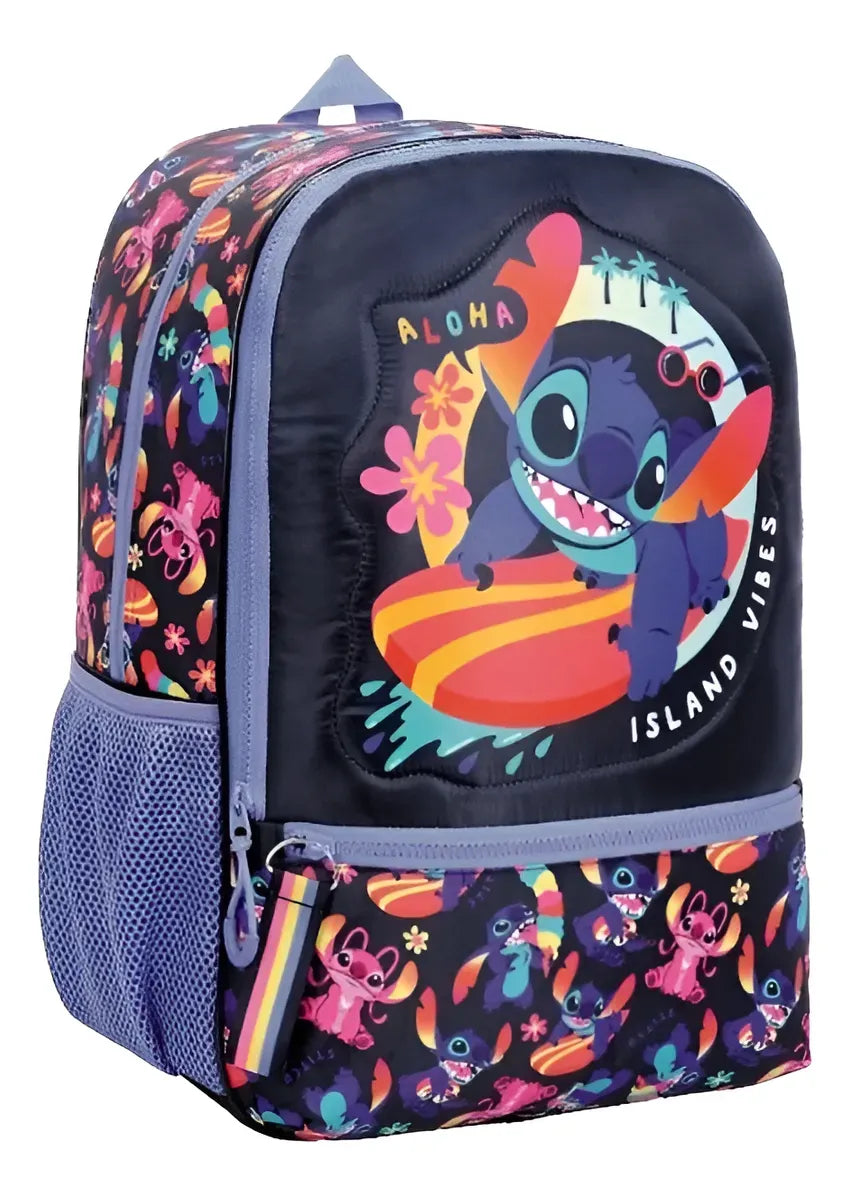 Mochila de espalda de 17" Disney Stitch Surf 27151