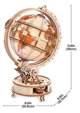 Robotime Puzzle 3d Globo Terráqueo Luminoso Rokr St003d